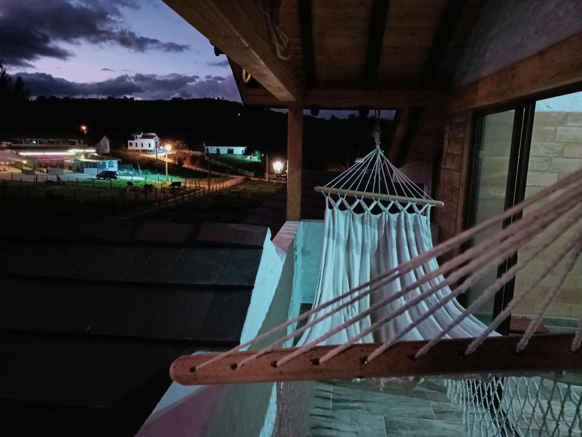 Cabana El Encanto De Alu Paipa Buitenkant foto